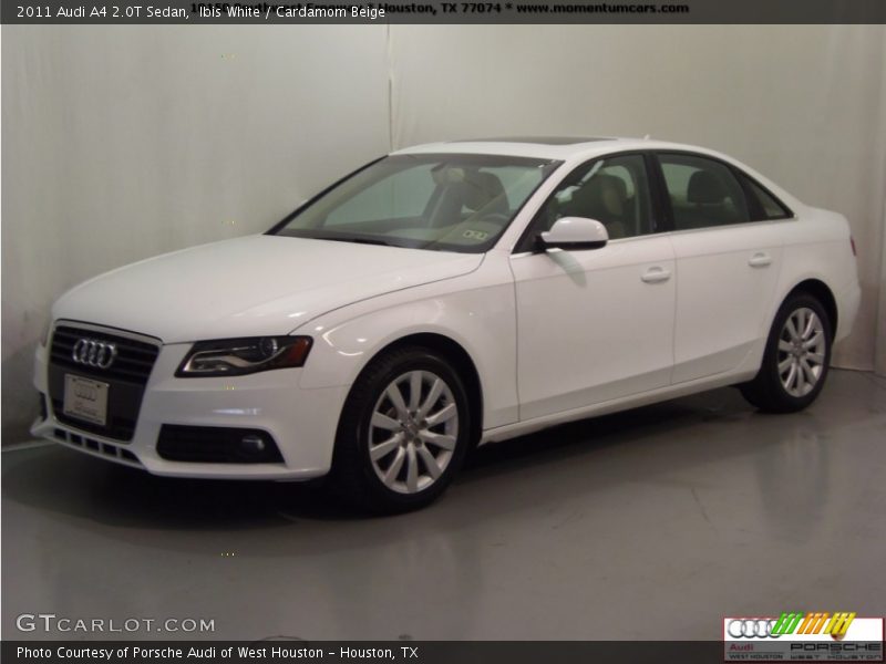 Ibis White / Cardamom Beige 2011 Audi A4 2.0T Sedan
