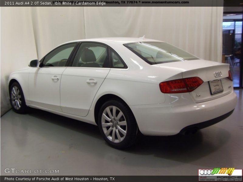 Ibis White / Cardamom Beige 2011 Audi A4 2.0T Sedan