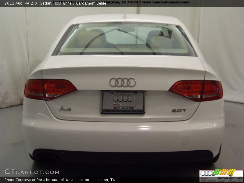 Ibis White / Cardamom Beige 2011 Audi A4 2.0T Sedan