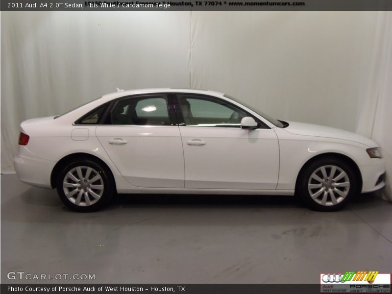 Ibis White / Cardamom Beige 2011 Audi A4 2.0T Sedan