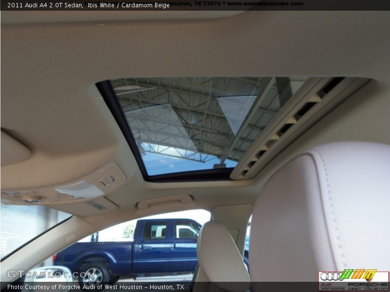 Ibis White / Cardamom Beige 2011 Audi A4 2.0T Sedan