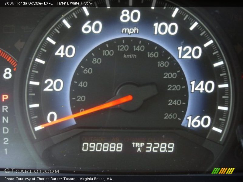 Taffeta White / Ivory 2006 Honda Odyssey EX-L