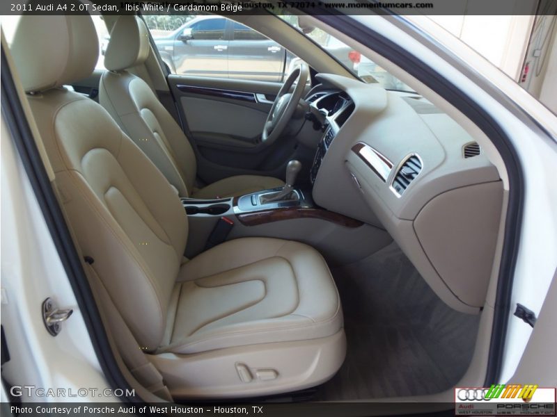 Ibis White / Cardamom Beige 2011 Audi A4 2.0T Sedan