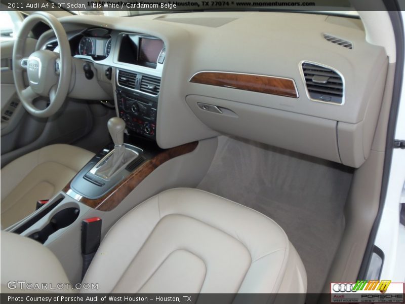 Ibis White / Cardamom Beige 2011 Audi A4 2.0T Sedan