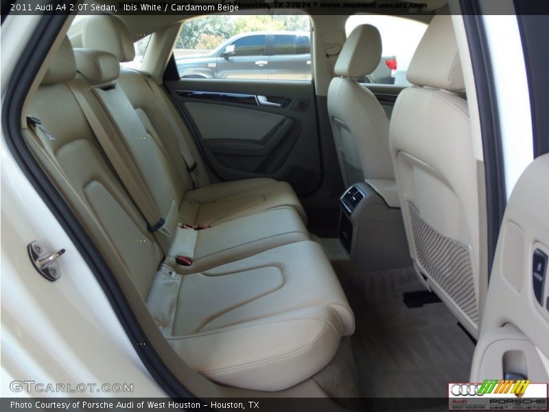 Ibis White / Cardamom Beige 2011 Audi A4 2.0T Sedan