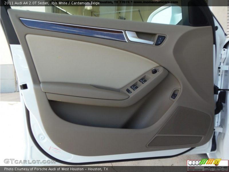 Ibis White / Cardamom Beige 2011 Audi A4 2.0T Sedan