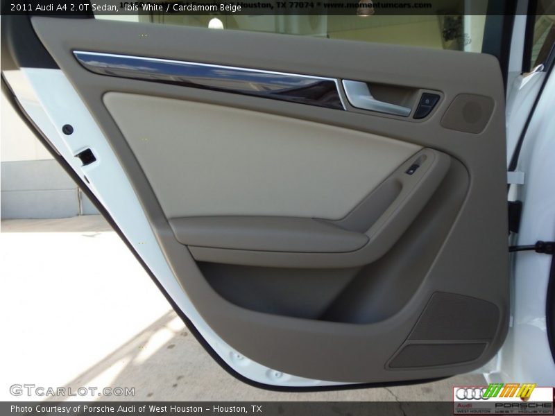 Ibis White / Cardamom Beige 2011 Audi A4 2.0T Sedan
