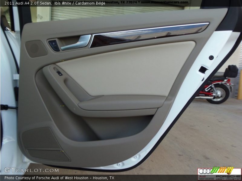 Ibis White / Cardamom Beige 2011 Audi A4 2.0T Sedan