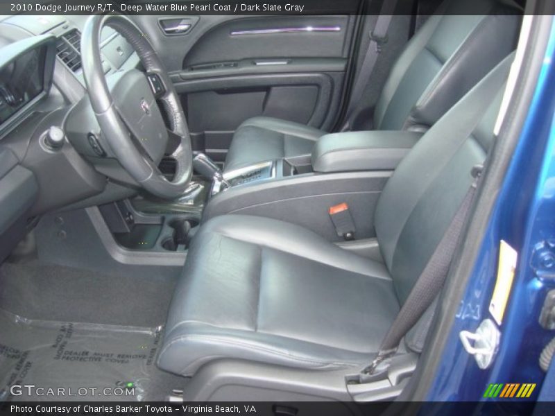 Deep Water Blue Pearl Coat / Dark Slate Gray 2010 Dodge Journey R/T