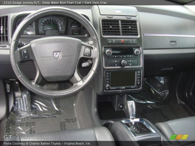 Deep Water Blue Pearl Coat / Dark Slate Gray 2010 Dodge Journey R/T