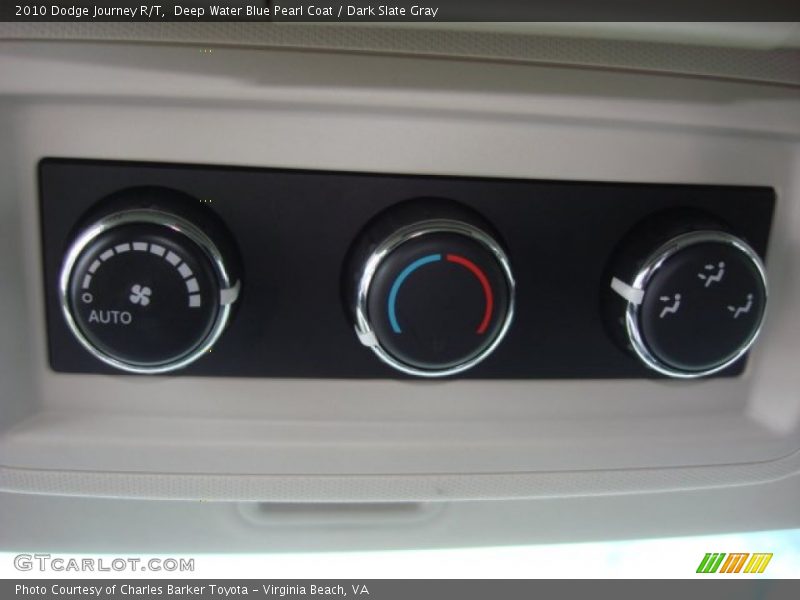 Deep Water Blue Pearl Coat / Dark Slate Gray 2010 Dodge Journey R/T