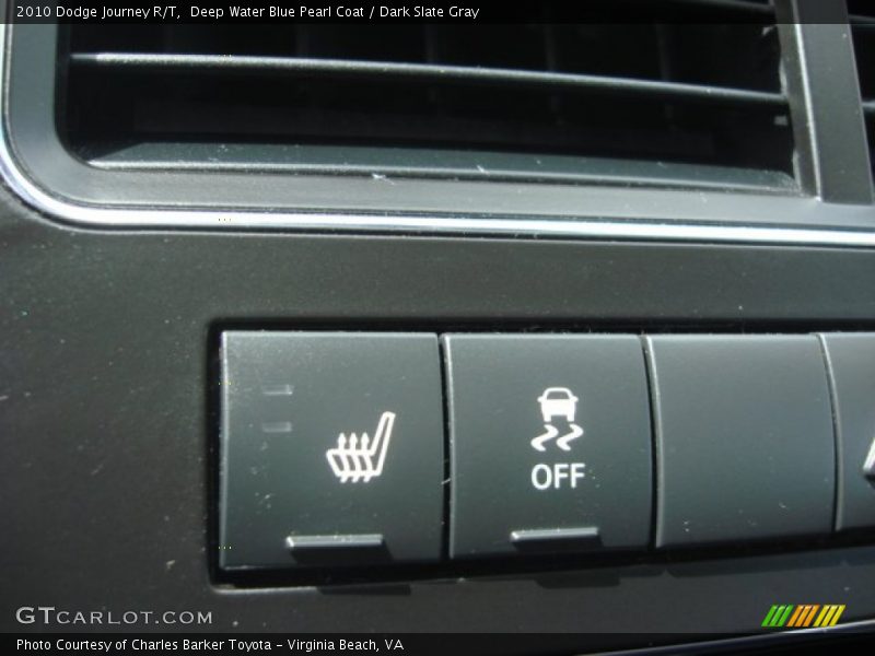 Deep Water Blue Pearl Coat / Dark Slate Gray 2010 Dodge Journey R/T