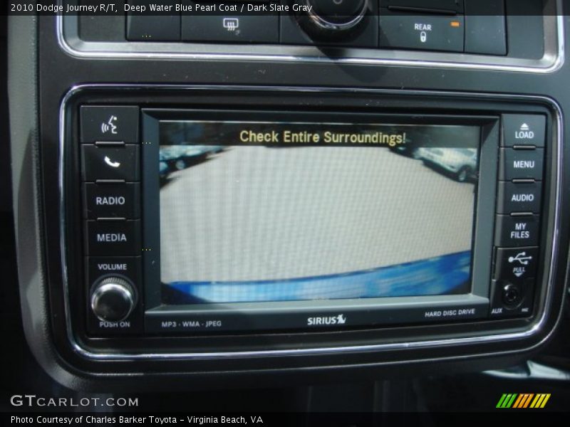 Deep Water Blue Pearl Coat / Dark Slate Gray 2010 Dodge Journey R/T