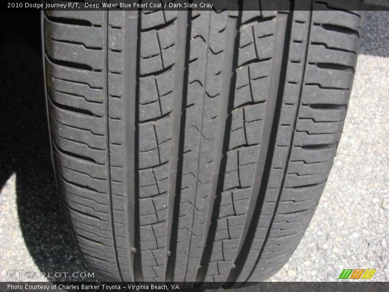 Deep Water Blue Pearl Coat / Dark Slate Gray 2010 Dodge Journey R/T