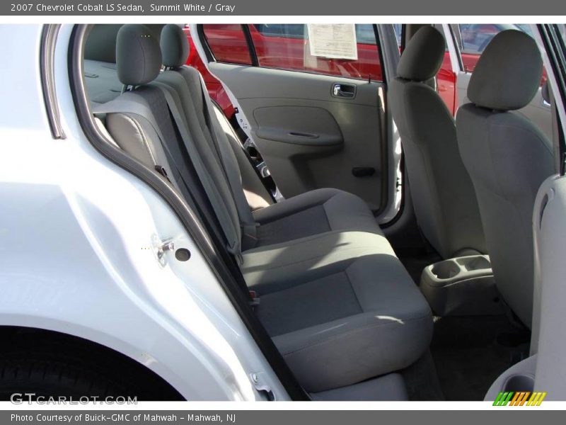 Summit White / Gray 2007 Chevrolet Cobalt LS Sedan