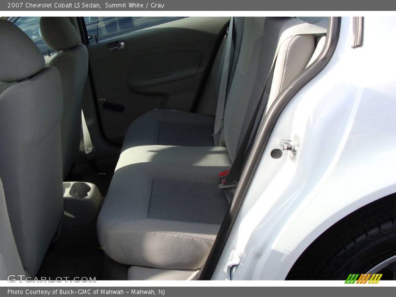 Summit White / Gray 2007 Chevrolet Cobalt LS Sedan