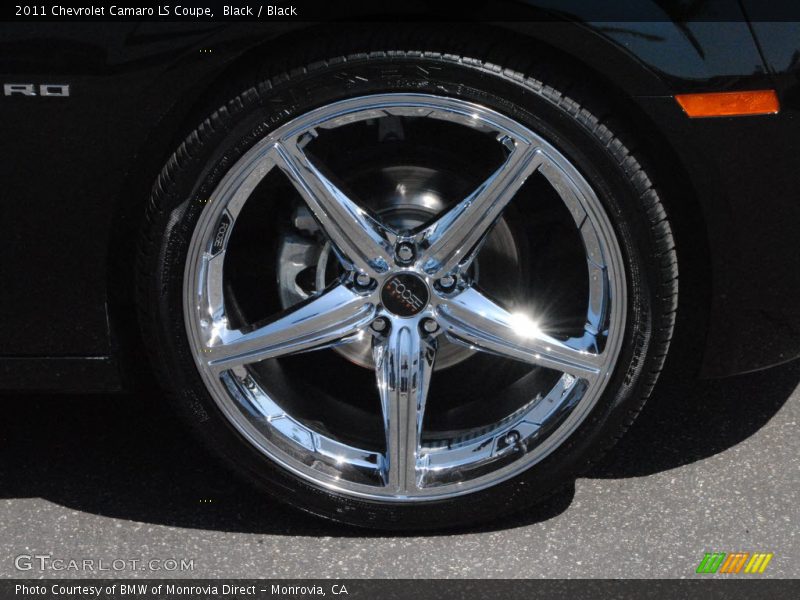 Black / Black 2011 Chevrolet Camaro LS Coupe