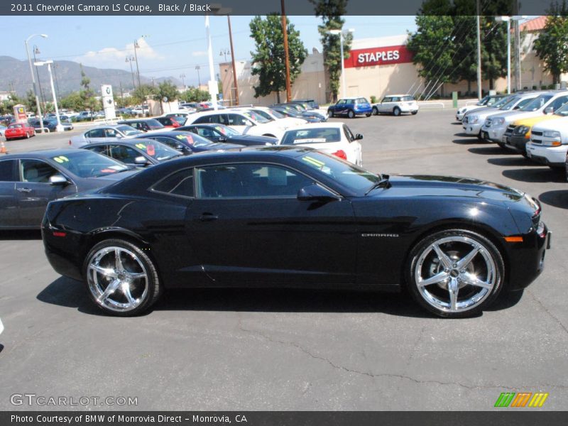 Black / Black 2011 Chevrolet Camaro LS Coupe