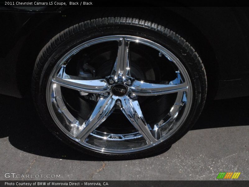 Black / Black 2011 Chevrolet Camaro LS Coupe