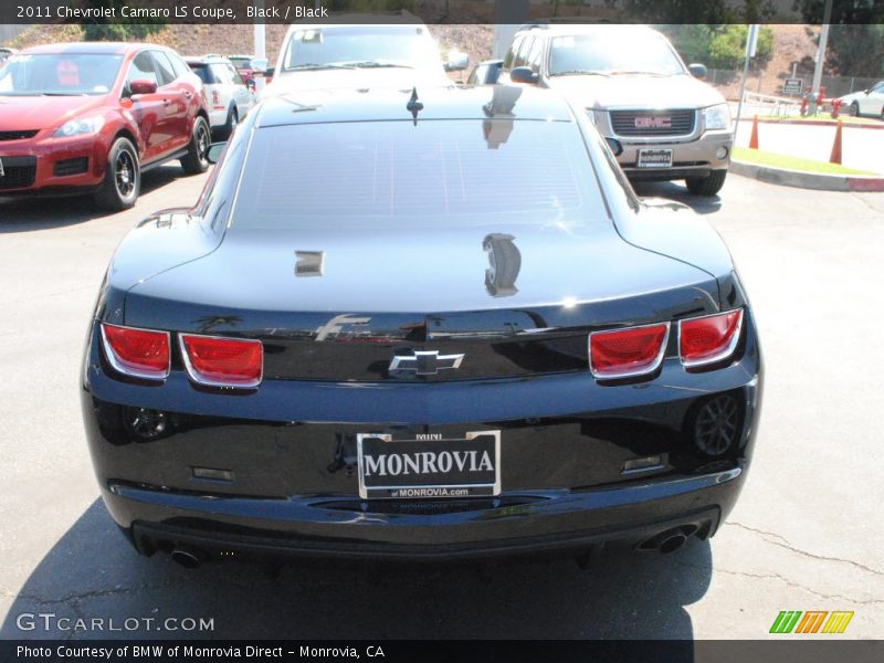 Black / Black 2011 Chevrolet Camaro LS Coupe
