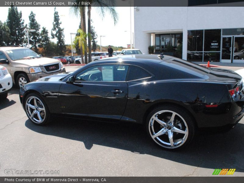 Black / Black 2011 Chevrolet Camaro LS Coupe
