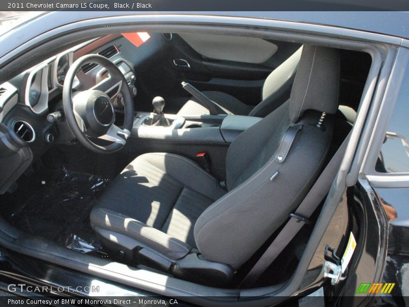 Black / Black 2011 Chevrolet Camaro LS Coupe