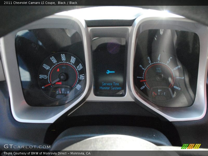 Black / Black 2011 Chevrolet Camaro LS Coupe