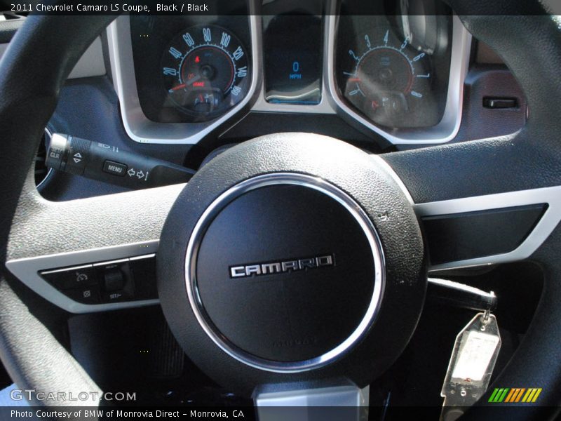 Black / Black 2011 Chevrolet Camaro LS Coupe