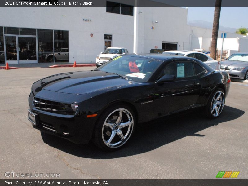 Black / Black 2011 Chevrolet Camaro LS Coupe