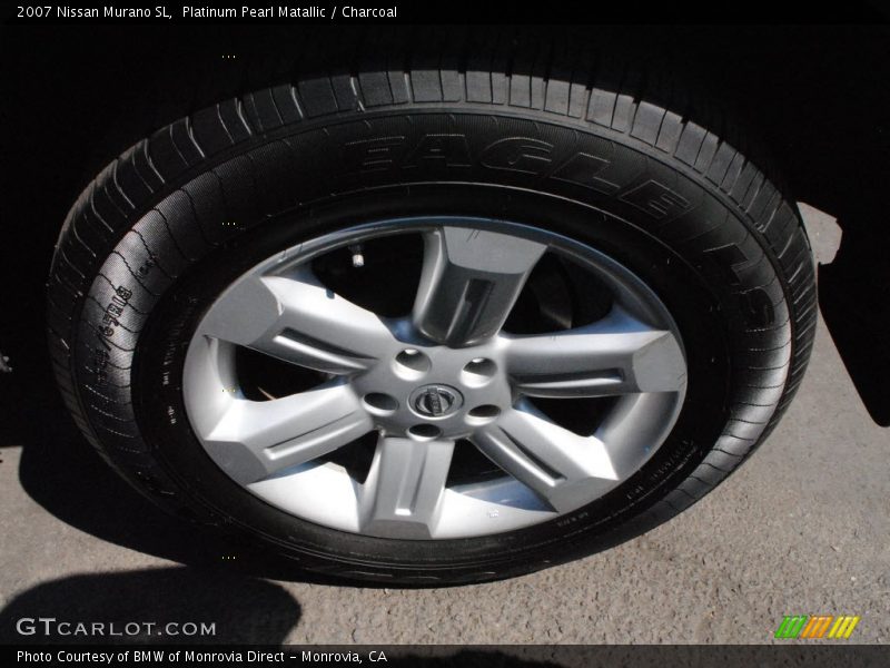 Platinum Pearl Matallic / Charcoal 2007 Nissan Murano SL