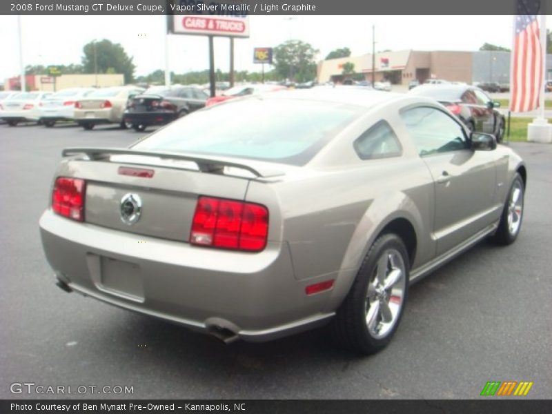 Vapor Silver Metallic / Light Graphite 2008 Ford Mustang GT Deluxe Coupe