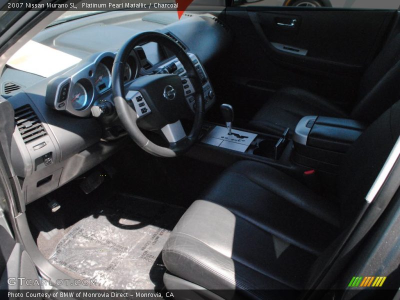Platinum Pearl Matallic / Charcoal 2007 Nissan Murano SL