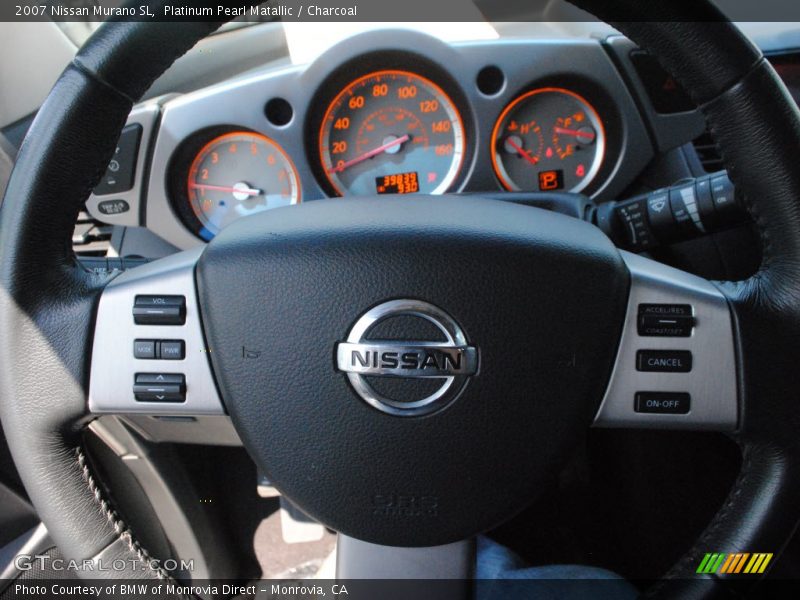 Platinum Pearl Matallic / Charcoal 2007 Nissan Murano SL