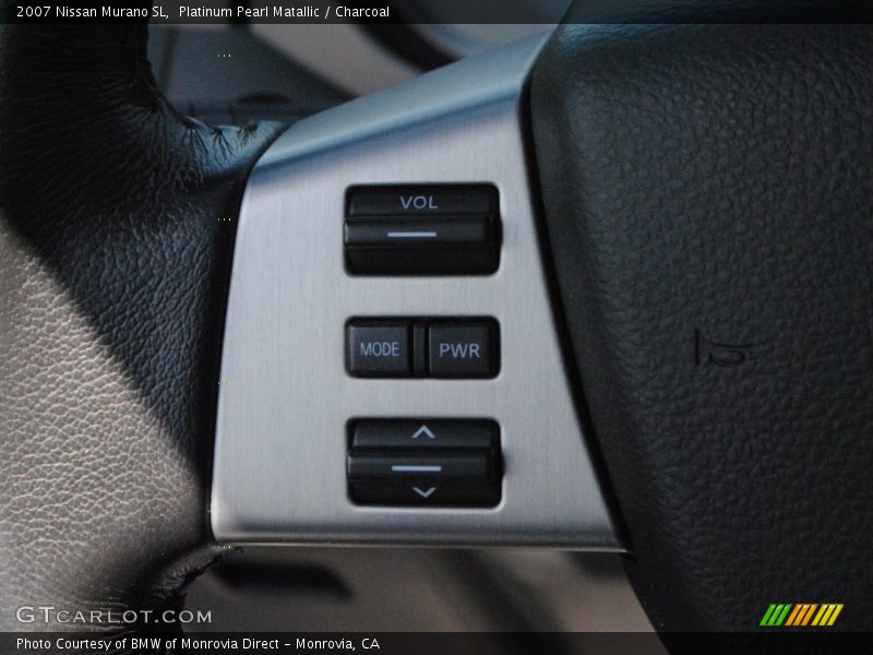 Platinum Pearl Matallic / Charcoal 2007 Nissan Murano SL
