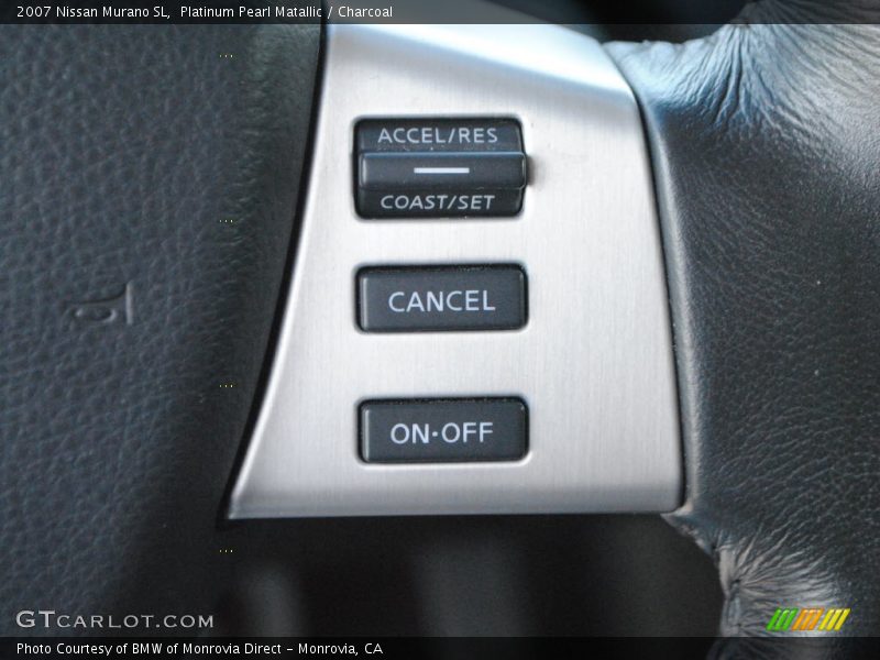 Platinum Pearl Matallic / Charcoal 2007 Nissan Murano SL