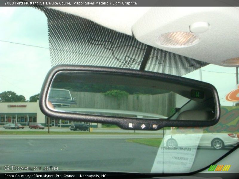 Vapor Silver Metallic / Light Graphite 2008 Ford Mustang GT Deluxe Coupe