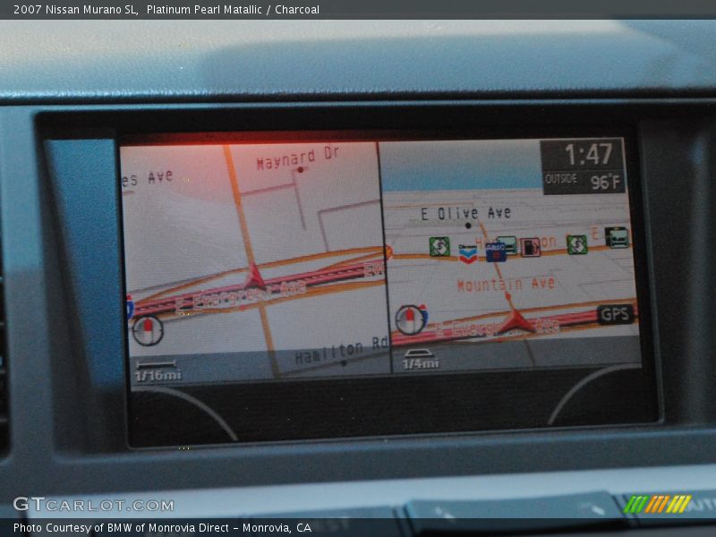 Platinum Pearl Matallic / Charcoal 2007 Nissan Murano SL