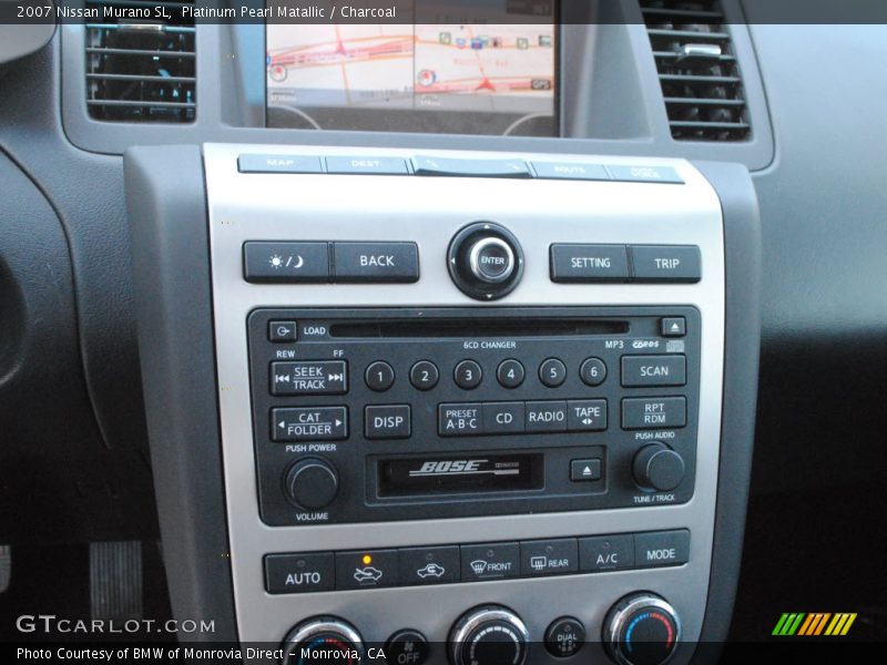 Platinum Pearl Matallic / Charcoal 2007 Nissan Murano SL