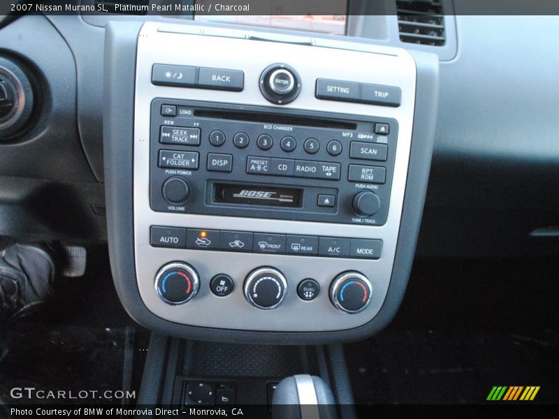 Platinum Pearl Matallic / Charcoal 2007 Nissan Murano SL