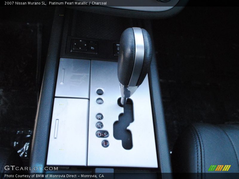 Platinum Pearl Matallic / Charcoal 2007 Nissan Murano SL