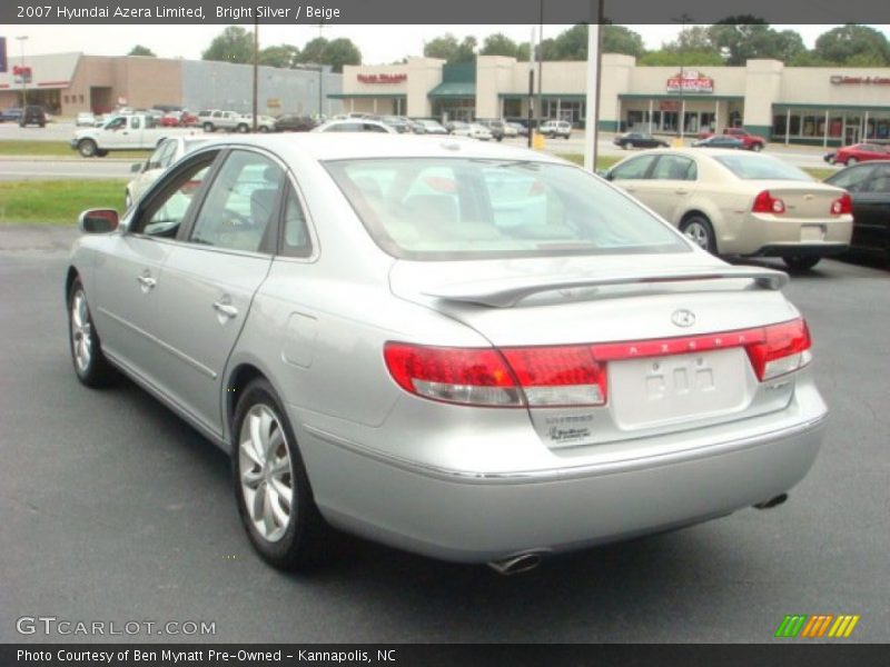 Bright Silver / Beige 2007 Hyundai Azera Limited