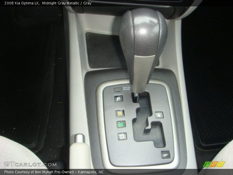 Midnight Gray Metallic / Gray 2008 Kia Optima LX