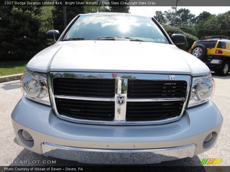 Bright Silver Metallic / Dark Slate Gray/Light Slate Gray 2007 Dodge Durango Limited 4x4