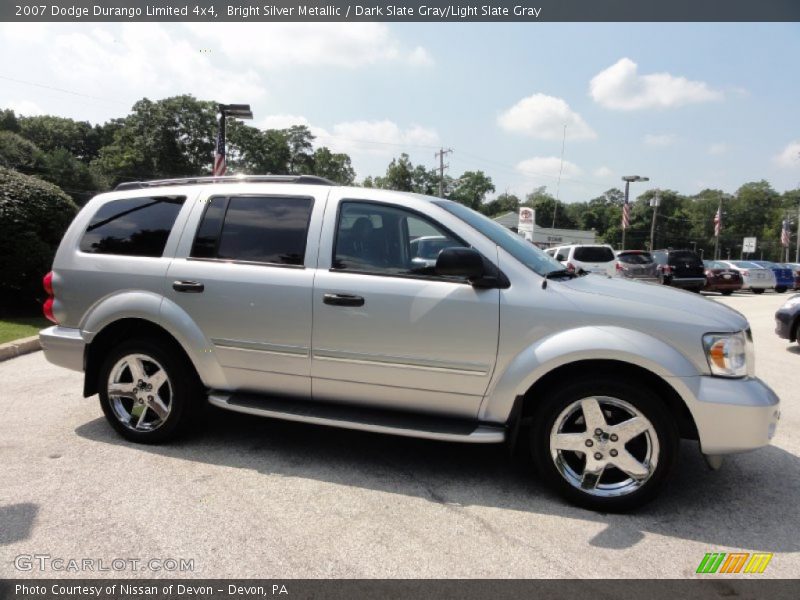 Bright Silver Metallic / Dark Slate Gray/Light Slate Gray 2007 Dodge Durango Limited 4x4