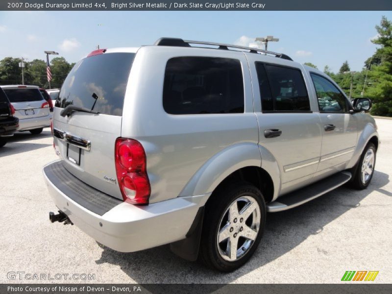 Bright Silver Metallic / Dark Slate Gray/Light Slate Gray 2007 Dodge Durango Limited 4x4