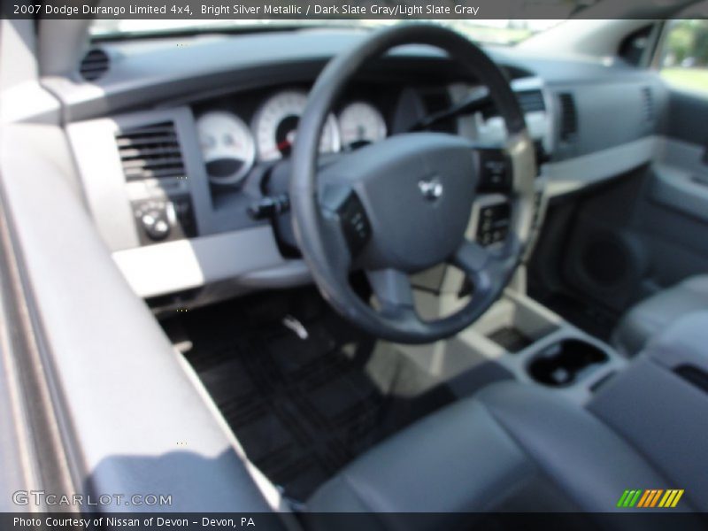 Bright Silver Metallic / Dark Slate Gray/Light Slate Gray 2007 Dodge Durango Limited 4x4