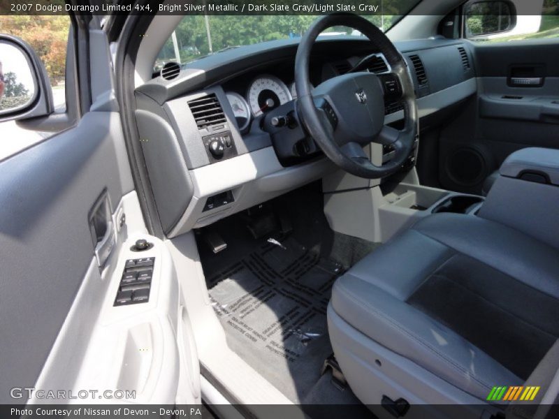 Bright Silver Metallic / Dark Slate Gray/Light Slate Gray 2007 Dodge Durango Limited 4x4
