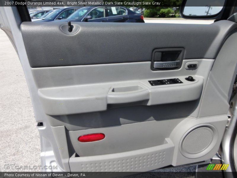 Bright Silver Metallic / Dark Slate Gray/Light Slate Gray 2007 Dodge Durango Limited 4x4