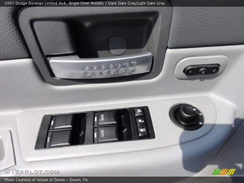 Bright Silver Metallic / Dark Slate Gray/Light Slate Gray 2007 Dodge Durango Limited 4x4