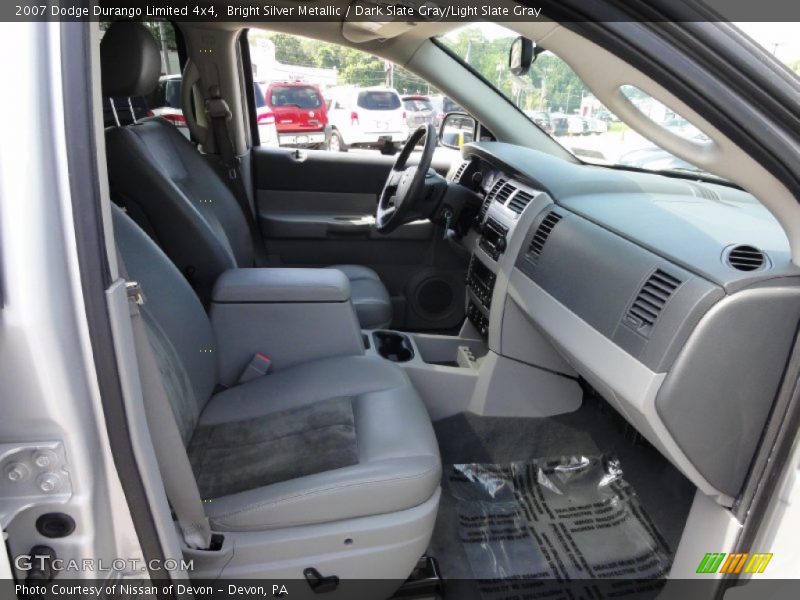 Bright Silver Metallic / Dark Slate Gray/Light Slate Gray 2007 Dodge Durango Limited 4x4